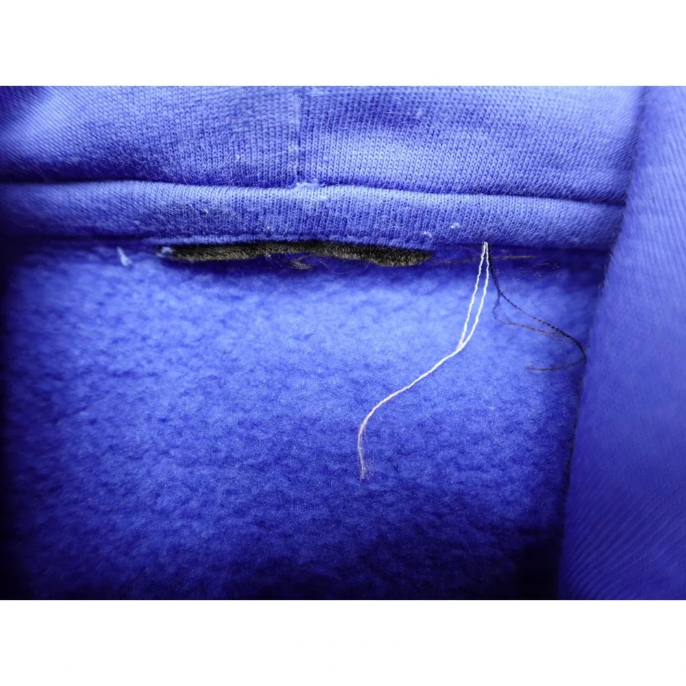 Nike‎ Sportswear Essential Cropped Hoodie Womens Large Blue CJ2034-480 Fleece